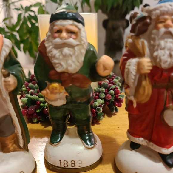 *3 Memories of Santa Collectible Santas, By Don Warning - Picture 4 of 7